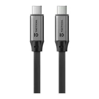 Datový kabel Tactical Fat Man 2.0 Cable USB-C/USB-C 1m Grey