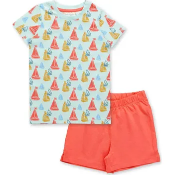 Dívčí spodní prádlo Sense Organics Hellblau/ Orange 7714048 98