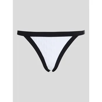 Dámské plavky Plavky Karl Lagerfeld Weiß/ Schwarz 3568166 S