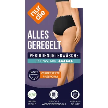 Kalhotky Kalhotky Nur Die Schwarz 9634266 XL