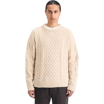 Pánský svetr Svetr Scotch & Soda Beige 8542814 XXL