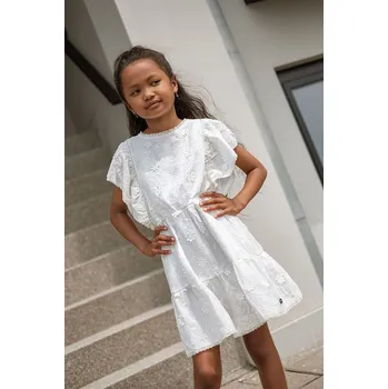 Dívčí šaty Like Flo Weiß 9510648 152