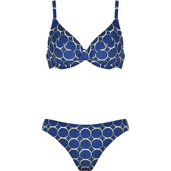 Dámské oblečení Plavky Naturana Blau 147508 38F-Cup