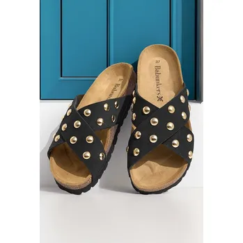 Dámské žabky BABUNKERS Family Schwarz 266088 42