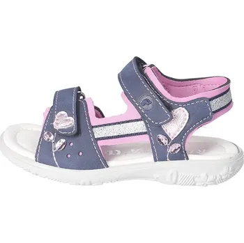 Dívčí sandály Ricosta Dunkelblau/ Rosa 3261033 27