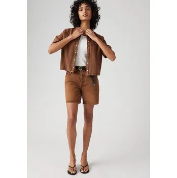 Dámská móda Kraťasy Levi's Hellbraun 5384803 W30