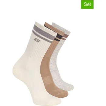 Dámské ponožky Ponožky Skechers Grau/ Hellbraun/ Beige 7918324 39
