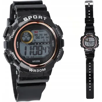 Hodinky Zegarek sportowy dámské elektronické digitální vodotěsné stopky alarm
