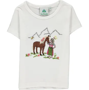 Tričko Isartrachten Weiß 2631273 110