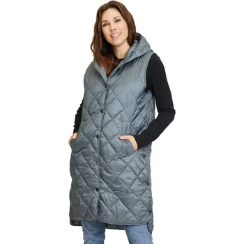 Dámská vesta Vesta AMBER & JUNE Grau 561509 36