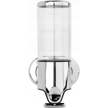 Ruční dávkovač mýdla nástěnný Fala 500 ml stříbrný