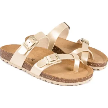 Dámské žabky BABUNKERS Family Gold 454475 40