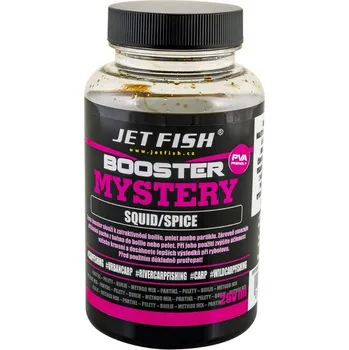 Návnadové aroma Jet Fish 250ml Mystery booster : SQUID / SPICE