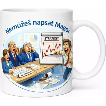 Hrnek s potiskem 330 ml magor CZ