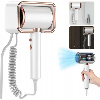 Fén Nástěnný fén na vlasy s IONIZACÍ 2000W extra VÝKON