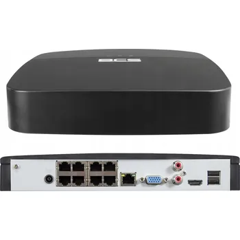 IP kamera IP Záznamník BCS-L-SNVR0801-4KE-8P(2) / 8 kanálů; PoE