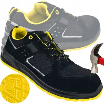 Pracovní obuv Pracovní obuv Specto polobotky semišové s ocelovou špičkou S1, velikost 44