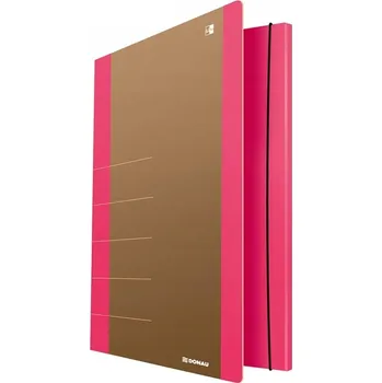 DESKY PRO UČITELE S GUMIČKOU A4 ORGANIZÉR RŮŽOVÉ DONAU