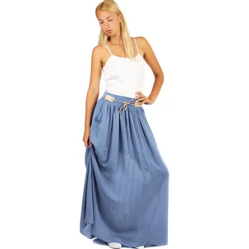 Dámská sukně TopMode Dámská romantická maxi sukně s kapsami 465607