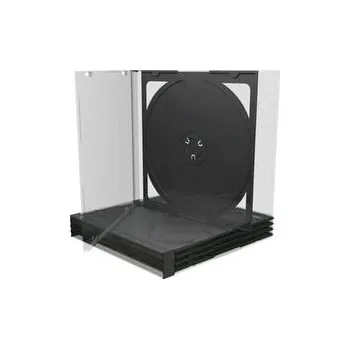 MEDIARANGE box:2 CD 10.4mm černý - karton 100 ks