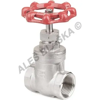 Ventil Nerezové uzavírací šoupě - NEREZ - INOX - 1/2" 354