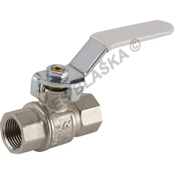 Instalatérský materiál SFERACO - Francie | Kulový kohout (ventil) odmaštěný s pákou, plnoprůtokový , FF, pro kyslík - 3/8" 5200