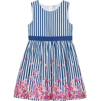 Dívčí šaty Danamade Blau/ Weiß 4553994 152