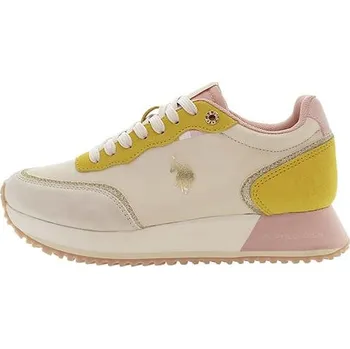 Dámská móda Tenisky U.S. Polo Assn. Beige/ Gelb 5083847 39