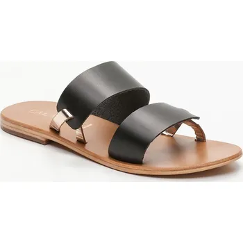 Dámské žabky CALANK Schwarz/ Gold 4240495 41