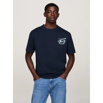 Pánské tričko Tričko TOMMY JEANS Dunkelblau 418733 S
