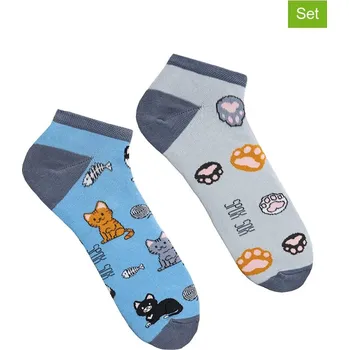 Pánské ponožky Ponožky Spox Sox Hellblau/ Grau 4050168 37