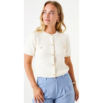 Dámský svetr Garcia Creme 1863116 XL