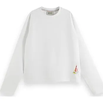 Dámská mikina Mikina Scotch & Soda Weiß 2090423 L