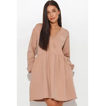 Dámská móda Šaty numinou Beige 913848 36/38