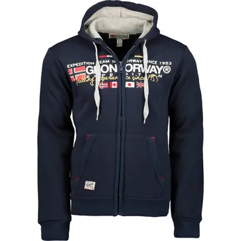 Pánská mikina GEOGRAPHICAL NORWAY mikina pánská GALIATOR MEN 100 L tmavě modrá