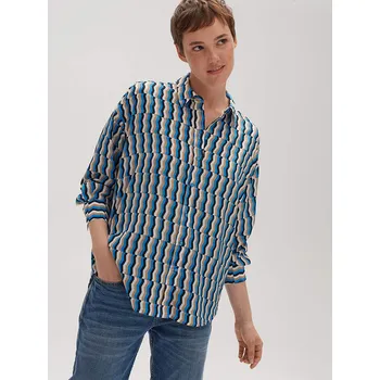 Dámská košile Košile OPUS Blau/ Bunt 1380620 40