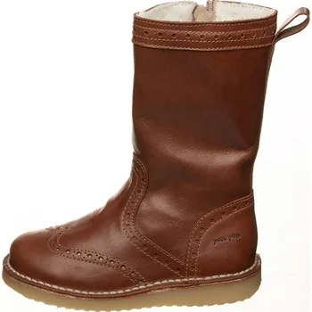 Dívčí kozačky POM POM Hellbraun 3685569 30