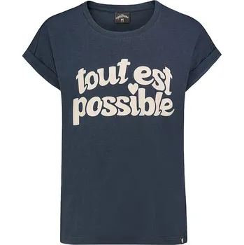 Dámské tričko Tričko Eight2Nine Dunkelblau 3126598 XL