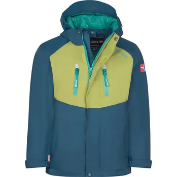 Dívčí bunda Trollkids Blau/ Grün 589969 98