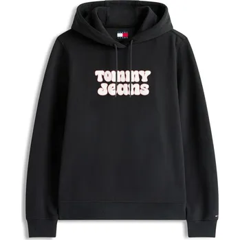 Dámská móda Mikina TOMMY JEANS Schwarz 5068709 3XL