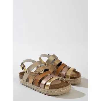 Dámské sandále BACKSUN Gold/ Braun 366388 39