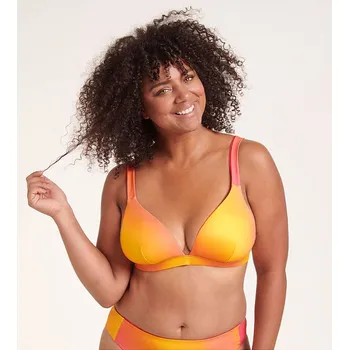 Dámská móda Plavky Sloggi Pink/ Gelb 4186979 M