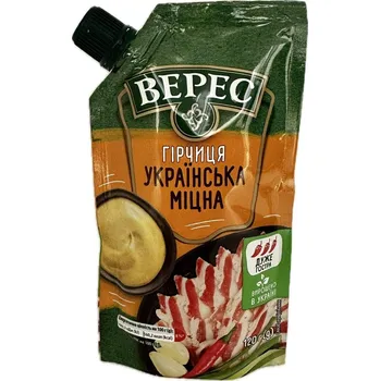 Hořčice Veres Hořčice Ukrajinská pálivá