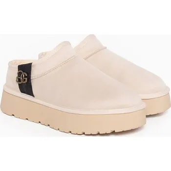 Dámské kozačky Boty ISLAND BOOT Creme 2411092 36