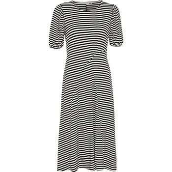 Dámské šaty Šaty Mexx Schwarz/ Weiß 3237947 S