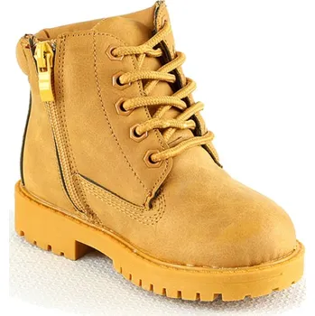 Dívčí kozačky Rock & Joy Hellbraun 6262605 31