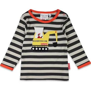 Chlapecké tričko Tričko Toby Tiger Schwarz/ Grau 2940715 122