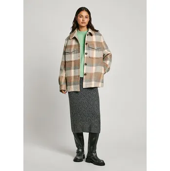 Dámská vesta Bunda Pepe Jeans Camel/ Beige 6732548 L