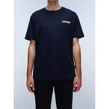 Pánské tričko Tričko Napapijri Dunkelblau 3900518 XS