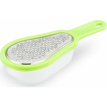 Struhadlo struhadlo 16x6x3,5cm, jemné, ručka, miska, NR/plast